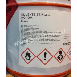 STIRENE MONOMERO - 50ml / 500 ml