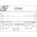 EPS Blanks 6'8'' x 24'' x 3 9/16'' Stringerless