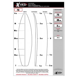 Blanks 7'3'' short -XtraFoam