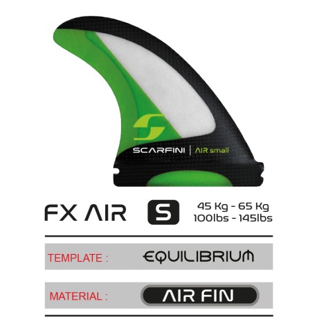 Scarfini Fins FX Air Fins Small - Thrustet Futures