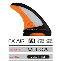 Scarfini Fins FX Air Fins Medium - Thruster Futures