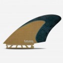 FUTURES Fins VF Rasta Keels HC Jute / Teal - Twin set