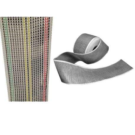 Rail Tape - 1m x 80 mm Nero/Rasta