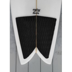 Twin Fin Tail pad - Black