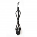 FCS 6' REGULAR CLASSIC LEASH- Black White