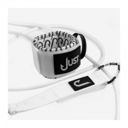 Just- Leash 8' x 7 mm Regular - White