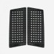 ASTRO Deck Traction- Front pad- 2 PIECES nero con buchi