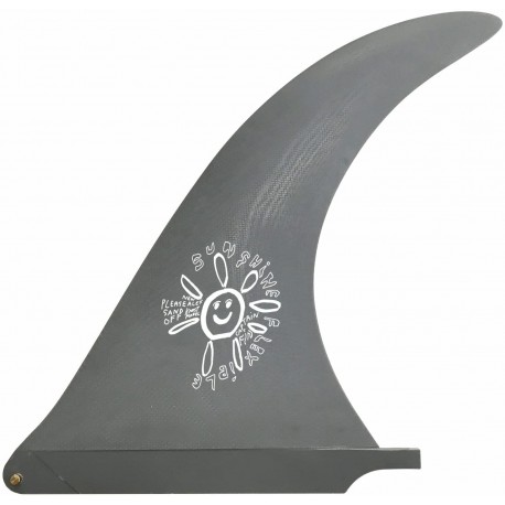 Captain fin co. - longboard fin - ALEX KNOST FLEX FIN SUNSHINE 10.0"- Grey