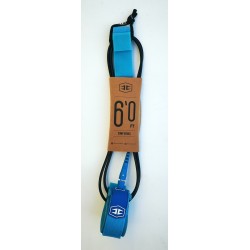 Hurricane leash - 6Ft x 7mm - Black/blu