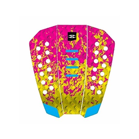 Hurricane traction Tech Pad Yellow/Pink/Blue