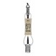 Hurricane leash - 6Ft x 6mm Comp - Zebra