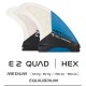 Scarfini fins E2 QUAD - Quad M (60kg - 80kg)