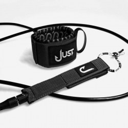 Just- Leash 8' x 7 mm Regular - Black