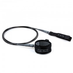 FCS ALL ROUND ESSENTIAL LEASH REGULAR - Black/grey