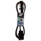 TwinsBros Leash - 10' x 8 mm - nero