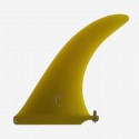 JUST - 9.75" LONGBOARD SINGLE FIN - Gold TINT FIBERGLASS