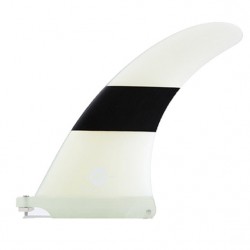 KOALITION 7'5" PINNA LONGBOARD SINGLE FIN - Clear