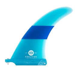 KOALITION 8" PINNA LONGBOARD SINGLE FIN - BLU