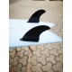 Twin fin glass flex Black- Futures system 