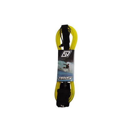 TwinsBros Leash - 10' x 8 mm - giallo