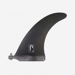 JUST - 7.0" LONGBOARD SINGLE FIN - Black TINT FIBERGLASS