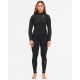 Billabong 4x3 -Tg 6 - Synergy Chest Zip- WILD Black 