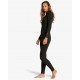 Billabong 4x3 -Tg 6 - Synergy Chest Zip- WILD Black 