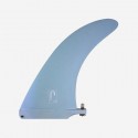 JUST - 8.5" LONGBOARD SINGLE FIN - Blu TINT FIBERGLASS