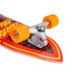Santa Cruz - Flame Dot Shark Surfskate 9.85" X 31.52" Carver CX