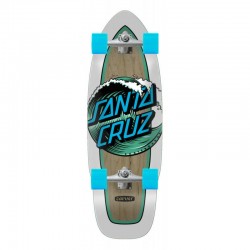 Santa Cruz - Flame Dot Shark Surfskate 9.85" X 31.52" Carver CX