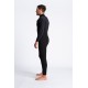 C- skins -Session - 4x3 MENS CHEST ZIP -Tg MS- Black