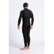 C- skins -Session - 4x3 MENS CHEST ZIP -Tg MS- Black