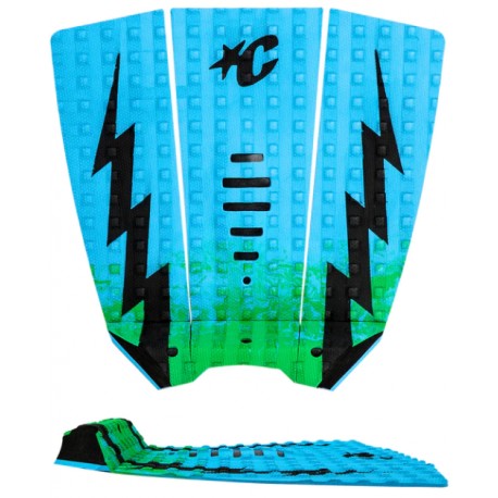 CREATURES - mick eugene fanning lite: green fade cyan black