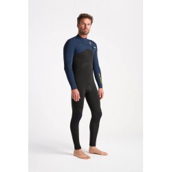 C- skins -Session - 4x3 NUWAVE MENS CHEST ZIP STEAMER MS