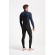 C- skins -Session -Tg MT- 4x3 NUWAVE MENS CHEST ZIP STEAMER Tg MT