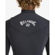 BILLABONG - 4x3 -TG M - 4/3mm- Absolute Natural - front zip- Black