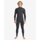 BILLABONG - 4x3 -TG MS - 4/3mm- Absolute Natural - front zip- Black
