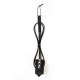 FCS - 6 ft CompetitionFCS ESSENTIAL LEASH- Black Blu