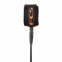 FCS 6' REGULAR CLASSIC LEASH- Black ECLIPSE