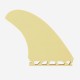 Captain fin - Twin fins - CF Fiberglass Sunset Orange - Futures