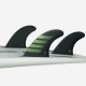 Controller Alpha Split Quad Futures Fins