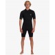 Billabong 2/2 mm Foil -Taglia M- Muta estiva short Back zip 