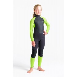 C-Skins KIDS ELEMENT 3:2 STEAMER WETSUIT- 10 anni-Yellow