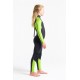 C-Skins KIDS ELEMENT 3:2 STEAMER WETSUIT- Tg JS (6/7 anni)-Yellow