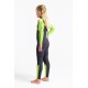 C-Skins KIDS ELEMENT 3:2 STEAMER WETSUIT- Tg JS (6/7 anni)-Yellow