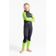 C-Skins KIDS ELEMENT 3:2 STEAMER WETSUIT- Tg JS (6/7 anni)-Yellow