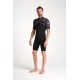 C-skins - NUWAVE SESSION LITE 2:2 MENS CHEST ZIP SHORTI- Tg S