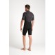 C-skins - NUWAVE SESSION LITE 2:2 MENS CHEST ZIP SHORTI- Tg S