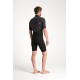 C-skins - NUWAVE SESSION LITE 2:2 MENS CHEST ZIP SHORTI- Tg S
