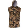 BILLABONG womans HOODIE PONCHO-Camo